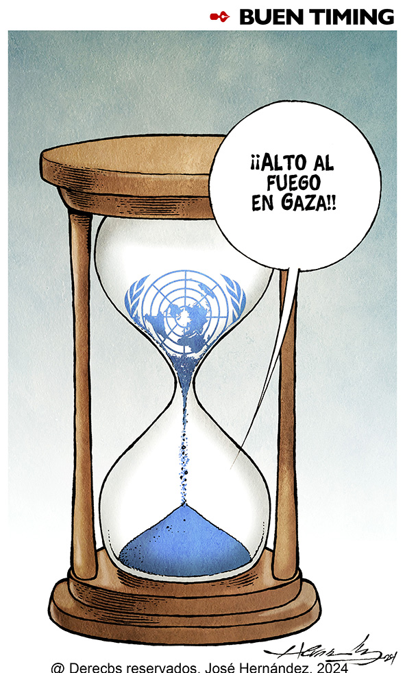 Buen timing